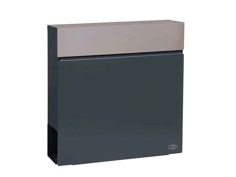 Renz RENZ Cloud, Skyline Briefkasten mit RENZ Schloss, Anthrazit