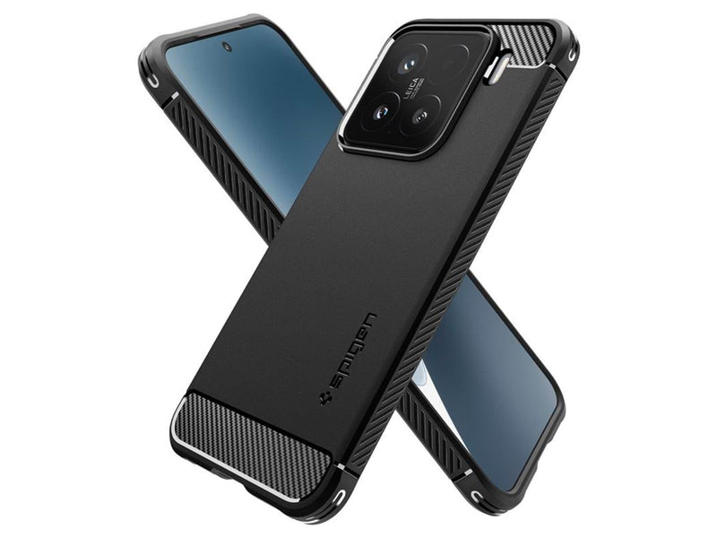 Spigen Rugged Armor - Matte Black - Xiaomi 15