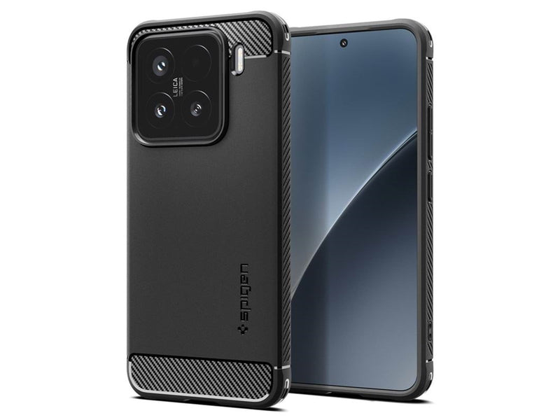 Spigen Rugged Armor - Matte Black - Xiaomi 15