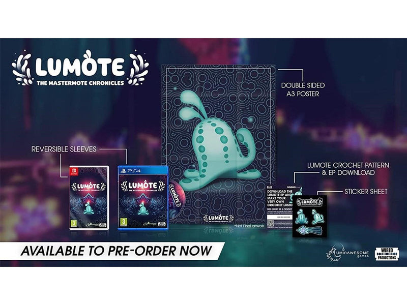 Lumote: The Mastermote Chronicles - Sony PlayStation 4 - Platformer - PEGI 3