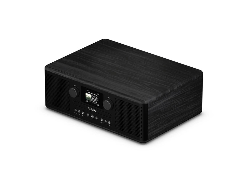 PURE Classic C-D6i - Black Ash - DAB+/FM - Stereo - schwarz