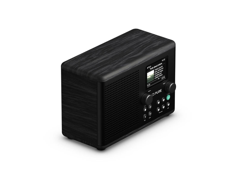 PURE Classic H4i - Black Ash - DAB+/FM - Mono - schwarz