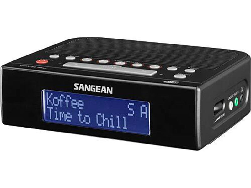 Sangean Digital Tuning Clock Radio - DAB/DAB+ - schwarz