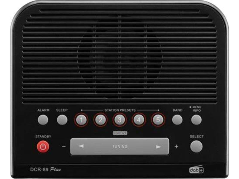 Sangean Digital Tuning Clock Radio - DAB/DAB+ - schwarz