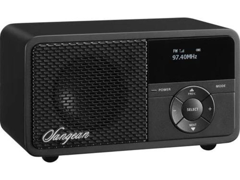 Sangean Wooden Cabinet Radio - DAB/DAB+ - schwarz