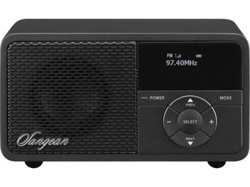 Sangean Wooden Cabinet Radio - DAB/DAB+ - schwarz