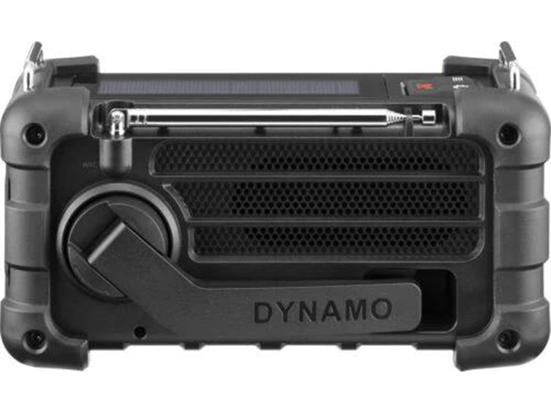 Sangean MMR-99 - Bluetooth - Handcrank - Solar Radio - DAB/DAB+/FM - Mono - schwarz