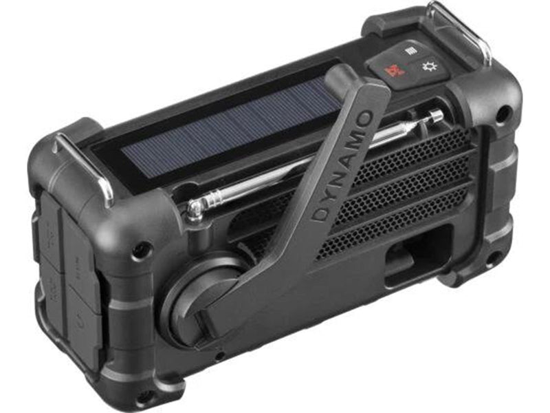 Sangean MMR-99 - Bluetooth - Handcrank - Solar Radio - DAB/DAB+/FM - Mono - schwarz