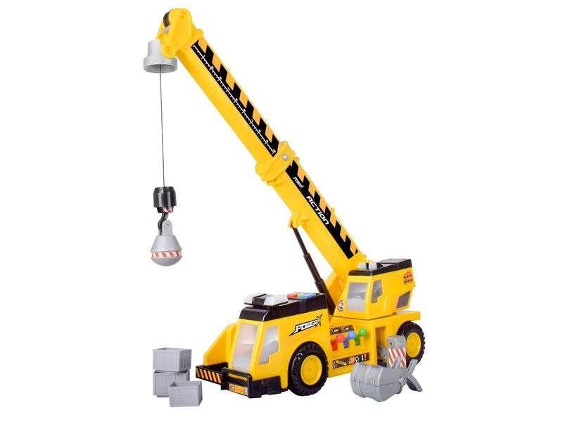 Power X Electronic 3-in-1 Crane Truck with lights and sounds