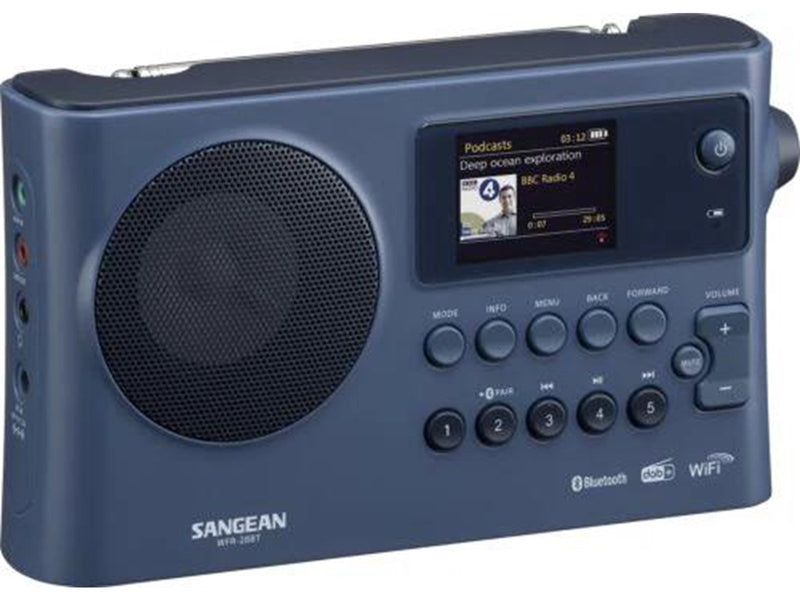Sangean WFR-28BT internet Radio - DAB/DAB+ - Blau