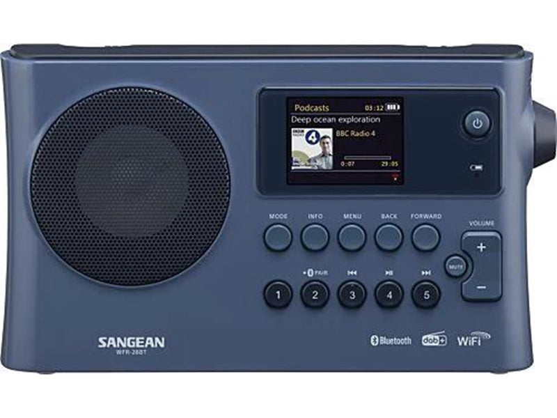 Sangean WFR-28BT internet Radio - DAB/DAB+ - Blau
