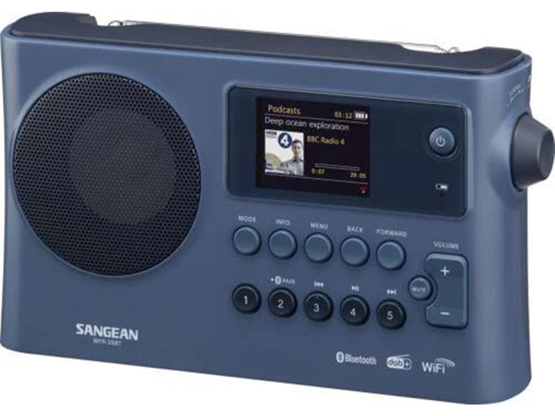 Sangean WFR-28BT internet Radio - DAB/DAB+ - Blau