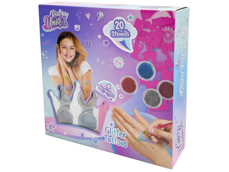 Real UniQ Glitter tattoos