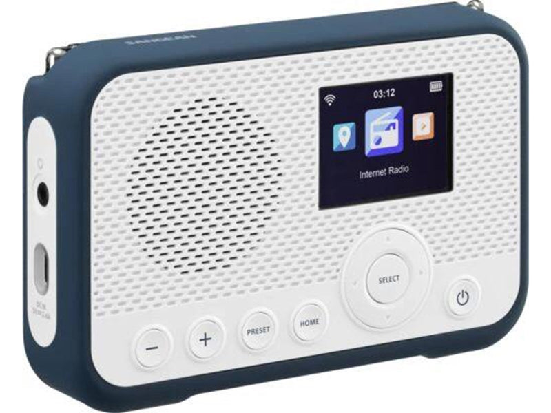 Sangean WFR-39 Portable Internet Radio - DAB/DAB+ - Weiß