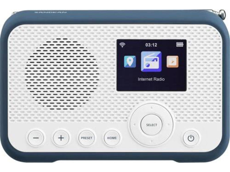 Sangean WFR-39 Portable Internet Radio - DAB/DAB+ - Weiß