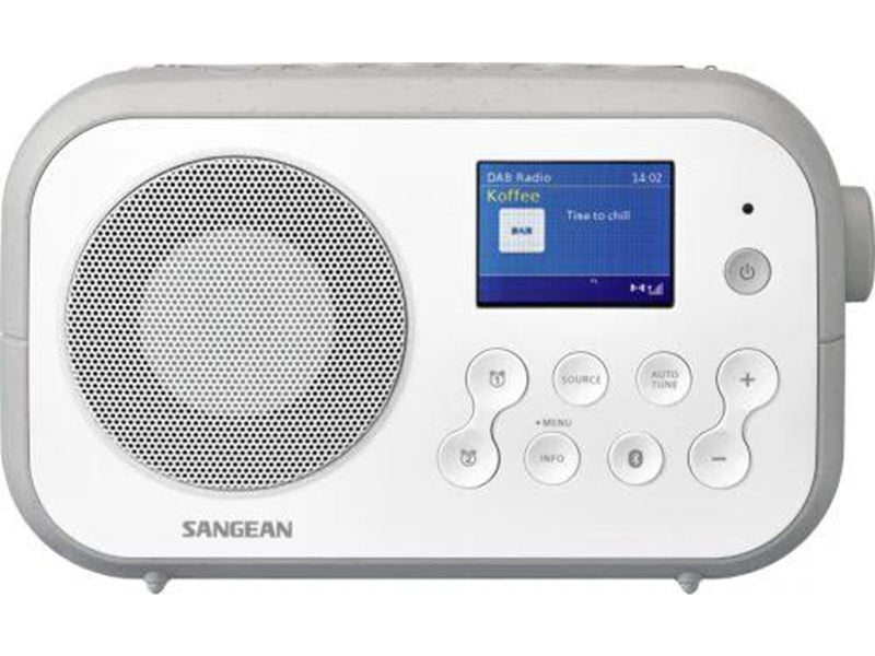 Sangean DPR-42BT Traveller Radio - DAB/DAB+ - Weiß