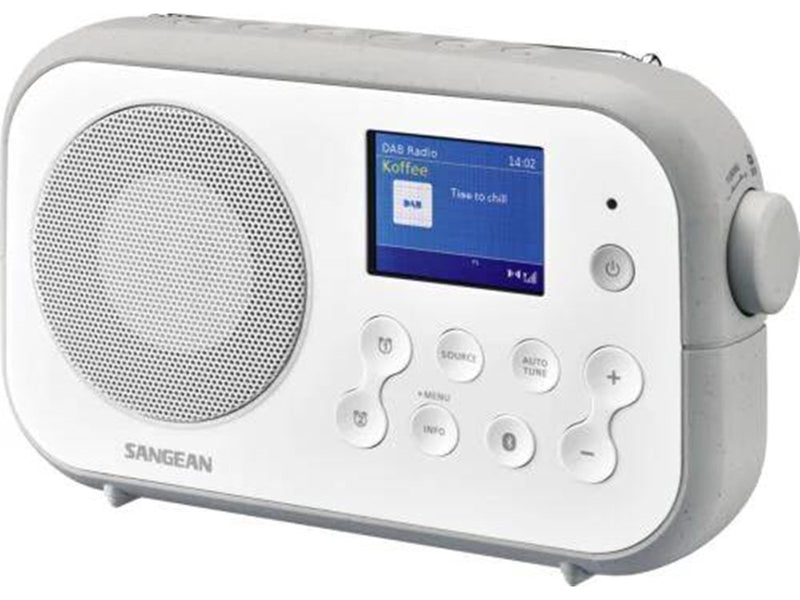 Sangean DPR-42BT Traveller Radio - DAB/DAB+ - Weiß