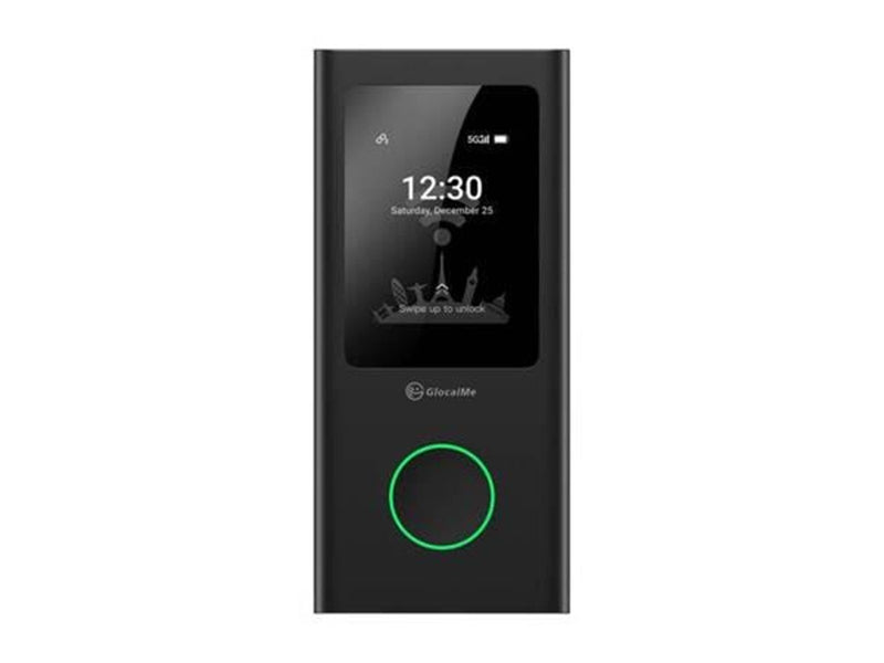 GlocalMe Numen Air Portable 5G Wi-Fi Router Cloud SIM - 5G Wi-Fi
