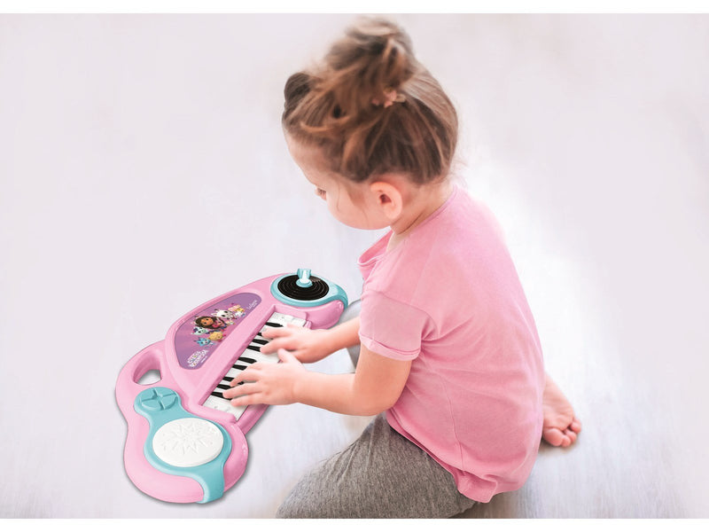 Gabby's Dollhouse Fun Electronic Keyboard with Light