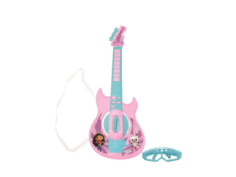 Gabby's Dollhouse Electronic Lighting Guitar with Mic in glasses.