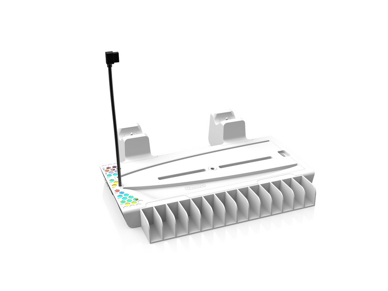 Oniverse Nexus 5 Cooling and charging stand - White (PS5/ PS5 Slim) - Miscellaneous Zubehör für Spielkonsole - Sony PlayStation