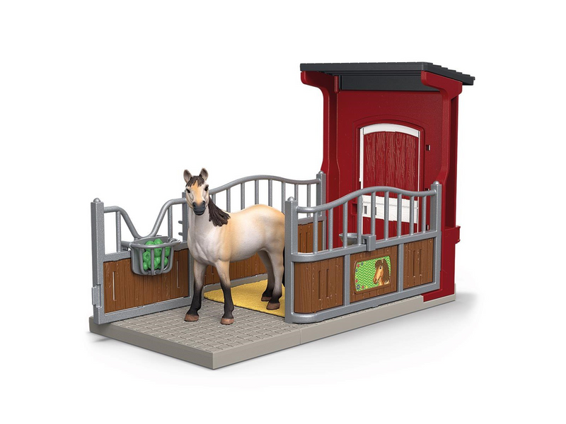 Schleich Farm World Pony Box with Mustang Mare