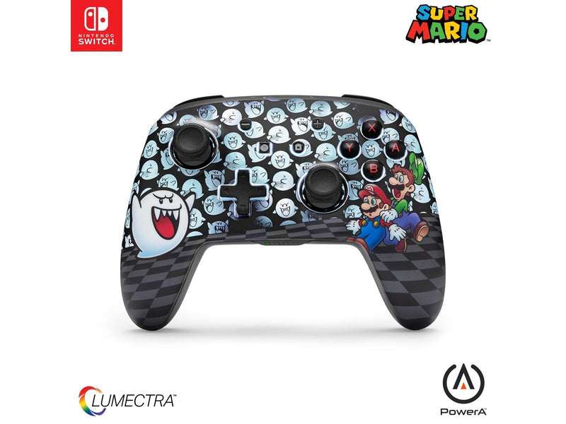 PowerA Verbesserter kabelloser Controller für Nintendo Switch mit Lumectra - Mario Guckguck - Wireless Controller - Nintendo Swi