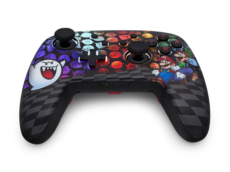 PowerA Verbesserter kabelloser Controller für Nintendo Switch mit Lumectra - Mario Guckguck - Wireless Controller - Nintendo Swi