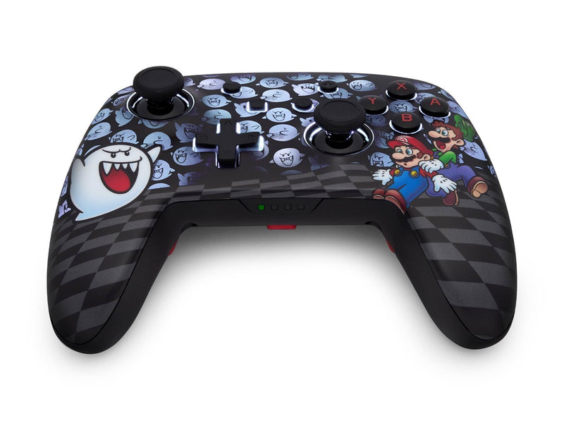 PowerA Verbesserter kabelloser Controller für Nintendo Switch mit Lumectra - Mario Guckguck - Wireless Controller - Nintendo Swi