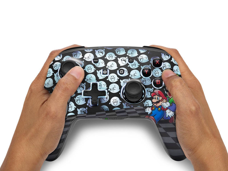 PowerA Verbesserter kabelloser Controller für Nintendo Switch mit Lumectra - Mario Guckguck - Wireless Controller - Nintendo Swi