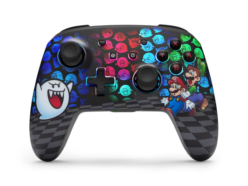 PowerA Verbesserter kabelloser Controller für Nintendo Switch mit Lumectra - Mario Guckguck - Wireless Controller - Nintendo Swi