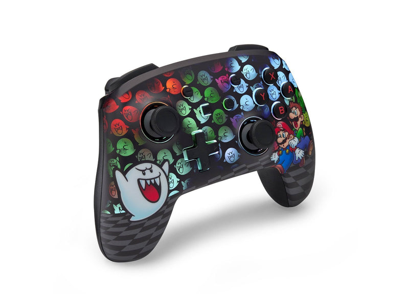 PowerA Verbesserter kabelloser Controller für Nintendo Switch mit Lumectra - Mario Guckguck - Wireless Controller - Nintendo Swi