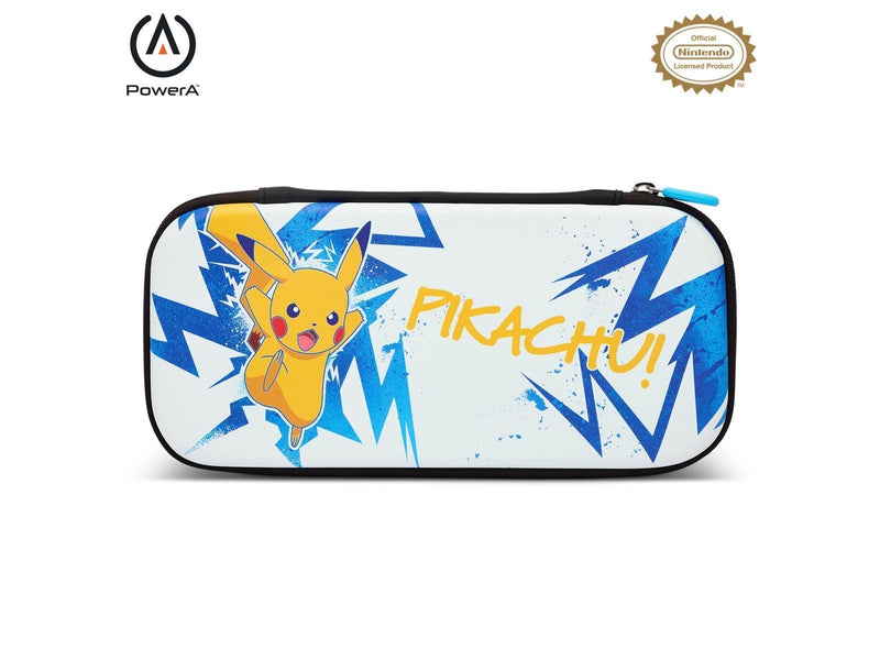 PowerA Etui Slim Travel Pro Slim für Nintendo Switch - OLED Modell, Nintendo Switch und Nintendo Switch Lite - Pikachu High Volt