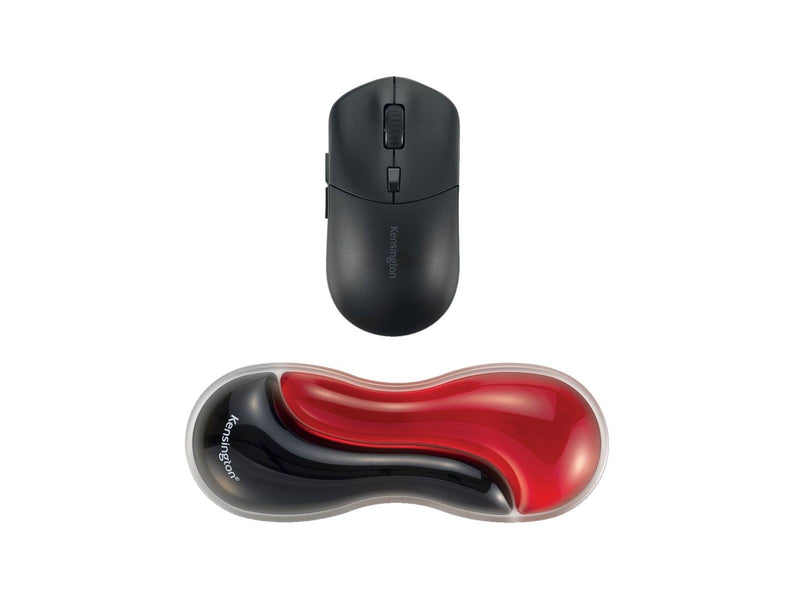 Kensington Slim Duo Gel Handgelenkauflage für Maus/Trackball - Rot