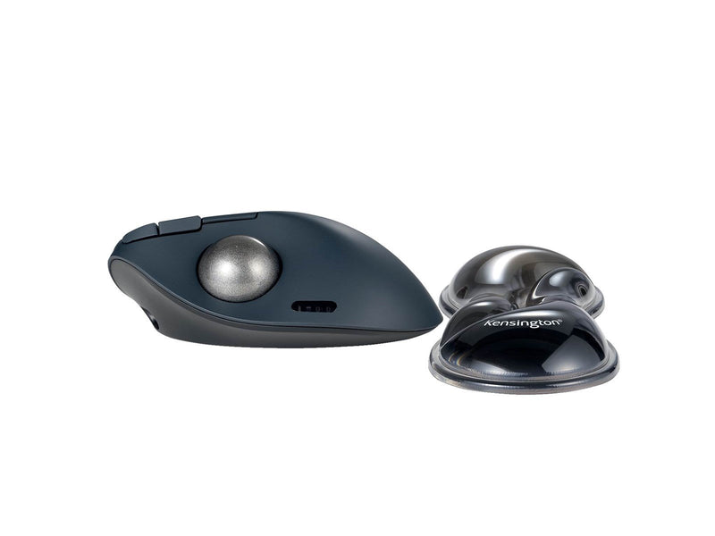 Kensington Slim Duo Gel Handgelenkauflage für Maus/Trackball - Grau