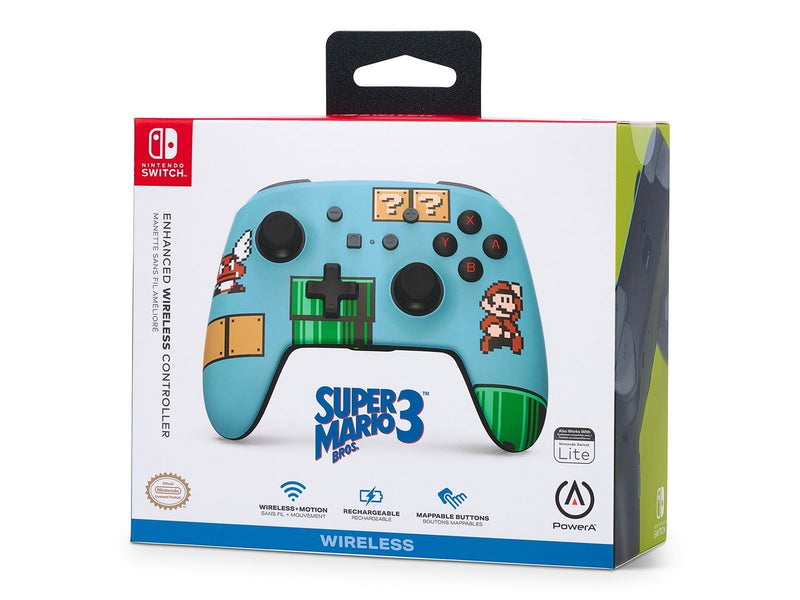 PowerA Verbesserte kabelloser Controller für Nintendo Switch - SMB3 - Wireless Controller - Nintendo Switch