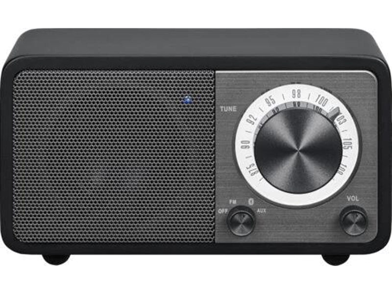 Sangean Genuine Mini WR-7 FM Radio - AM/FM - schwarz