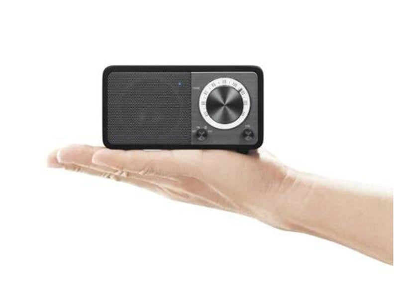 Sangean Genuine Mini WR-7 FM Radio - AM/FM - schwarz