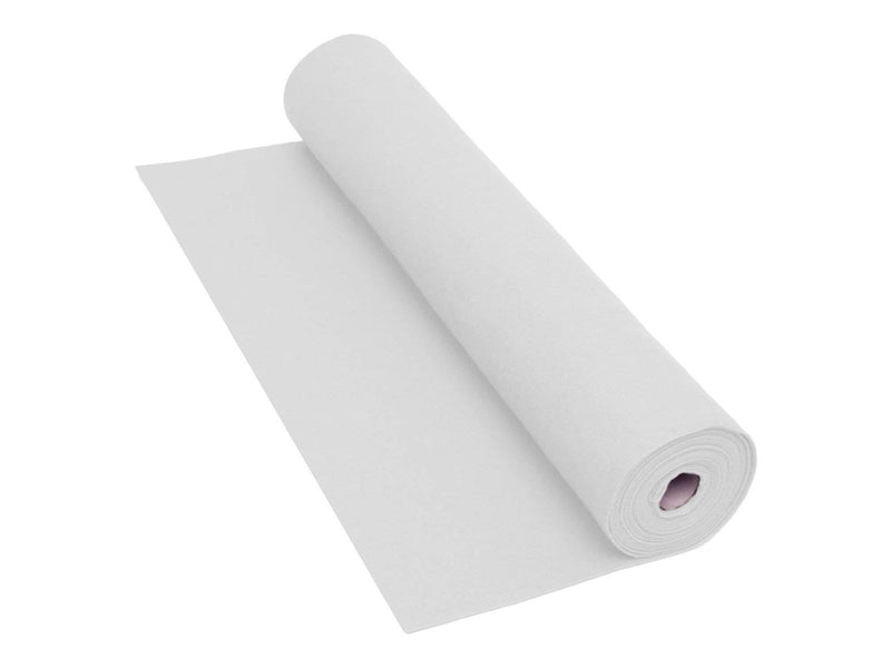Colorations - White Felt Roll - 160gsm 5m x 45cm