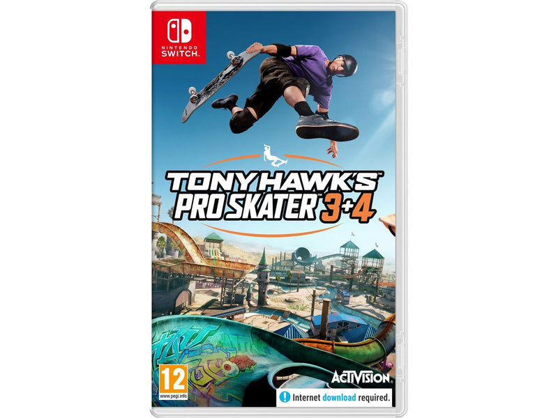 Tony Hawk's Pro Skater 3 + 4 - Nintendo Switch - Sport - PEGI 12
