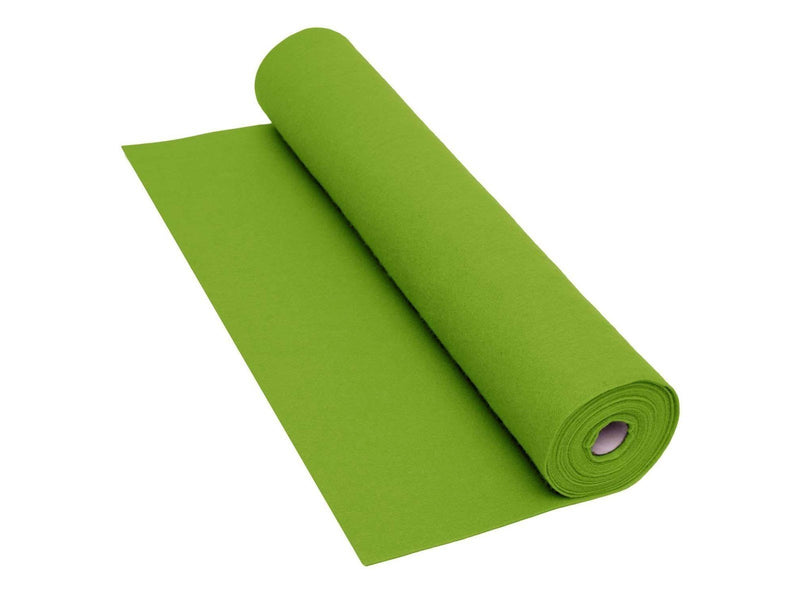 Colorations - Light Green Felt Roll - 160 gsm 5 m x 45 cm