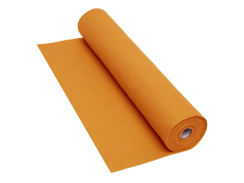 Colorations - Orange Felt Roll - 160 gsm 5 m x 45 cm
