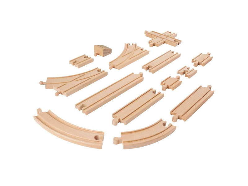 Eichhorn Train Tracks Tracks Playset Large 44 pieces.