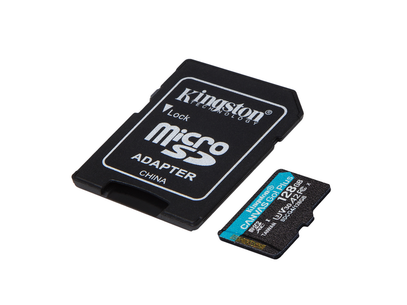 Kingston Canvas Go! Plus SD - 200MB/s - 128GB