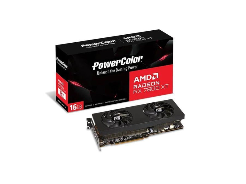 PowerColor Radeon RX 7800 XT - 16GB GDDR6 RAM - Grafikkarte