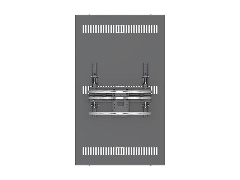 Multibrackets M Pro Series enclosure - for digital signage LCD panel - medium - black RAL 9005 30 kg 50" Up to 400 x 500 mm*