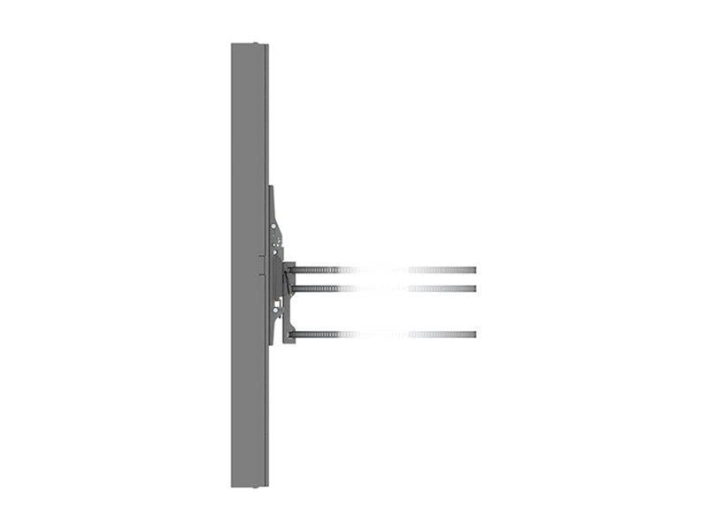 Multibrackets M Pro Series enclosure - for digital signage LCD panel - medium - black RAL 9005 30 kg 50" Up to 400 x 500 mm*
