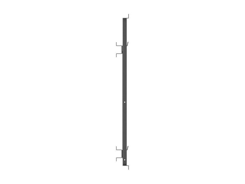 Multibrackets M Pro mounting kit - for flat panel - IP75 portrait anti-corrosion anti-theft - black 75 kg 75"