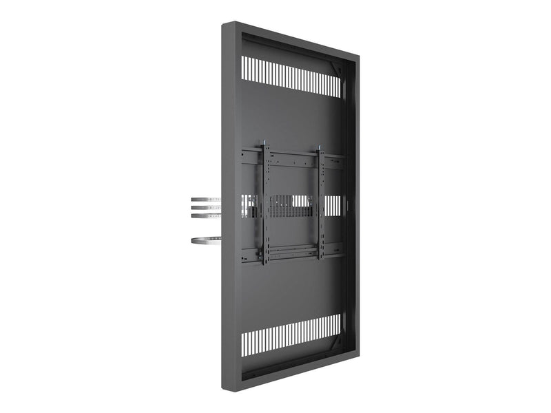 Multibrackets M Pro Series enclosure - column - for LCD display - large - black 50 kg 65" 100 x 100 mm