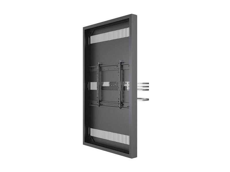 Multibrackets M Pro Series enclosure - column - for LCD display - large - black 50 kg 65" 100 x 100 mm